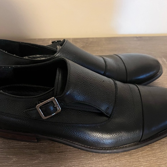 Men's Newport Monk Strap Dress Shoes size 7.5 Good used condition - Picture 10 of 16